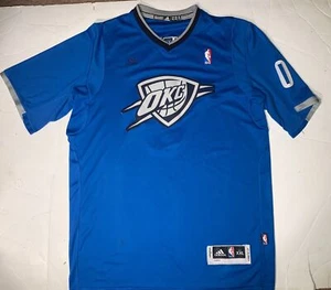 Oklahoma City Thunder Adidas Swingman Russell Westbrook WarmUp Top Youth 2XXL - Picture 1 of 6