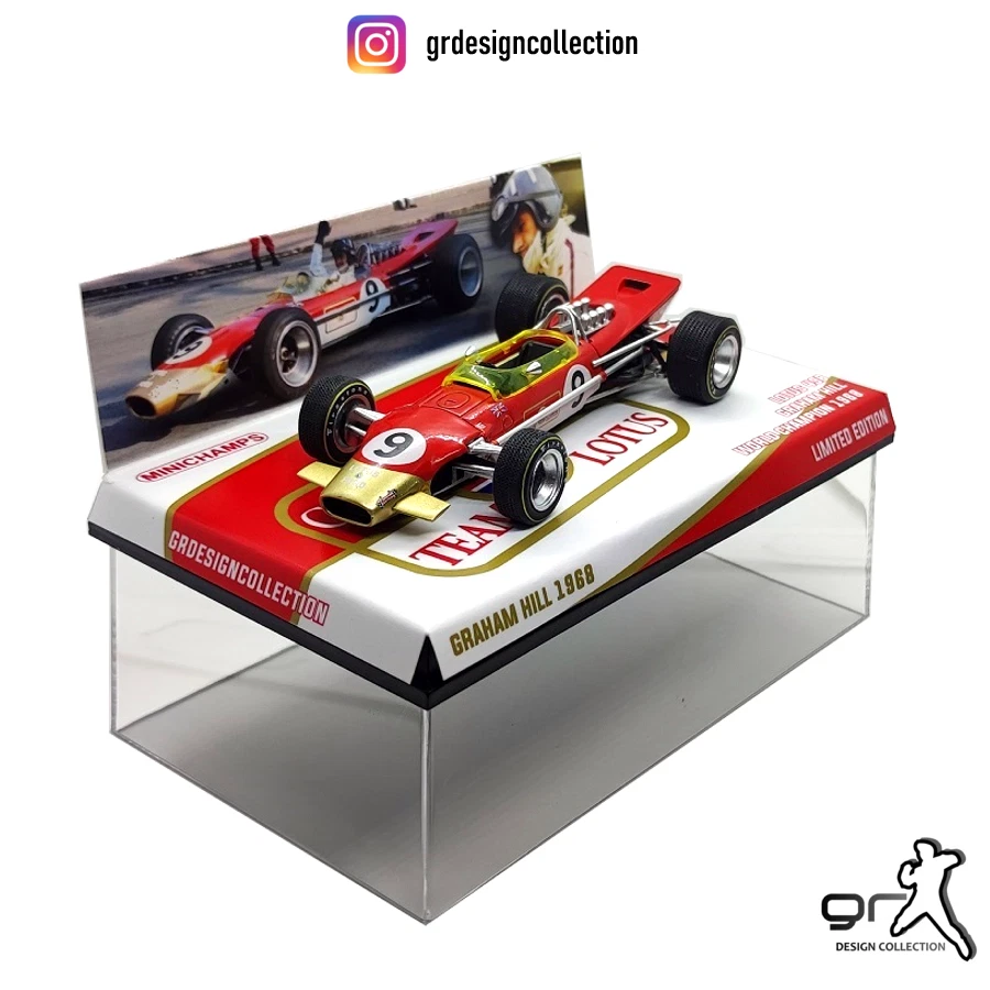 Graham Hill - Lotus 49B - F1 World Champion 1968 / Altaya - IXO / 1:43 - Immagine 1 di 4