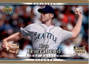 2007 Upper Deck First Edition Ryan Feierabend Rookie Seattle Mariners #39 - Picture 1 of 2