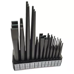 Pantalla perforadora y cincel Wilde K312 36 piezas HECHA EN EE. UU. - Imagen 1 de 1