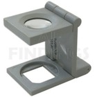 Standing folding hands free 10x eyeglass loupe perfect stamps Jewellers tools
