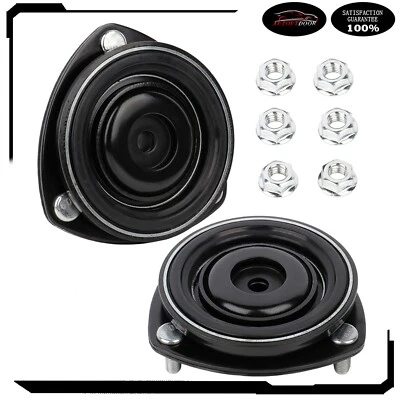 Front Pair Upper Strut Mount Kit Kit For 2002-2003 Acura EL 2005-2006 Acura RSX - Image 1 of 4