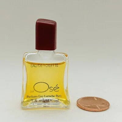 Vintage J'ai Ose by GUY LAROCHE Eau de Toilette 3.5ml Miniature Perfume Splash - Image 1 of 4