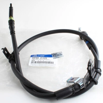 New Hyundai Parking Brake Cable Driver Side 2005-08 Tiburon 59760-2C320 — 第 1/2 张图片