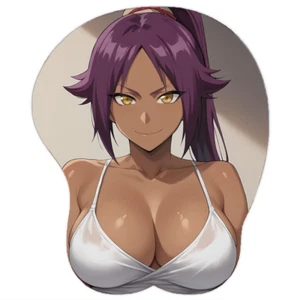 Yoruichi Shihouin Bleach 3D Mauspad Anime Ergonomische Brüste - Bild 1 von 1