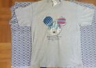 Nos  1990'S Vintage Walt Disney World  T-Shirt Size L, Gray New Single Stich