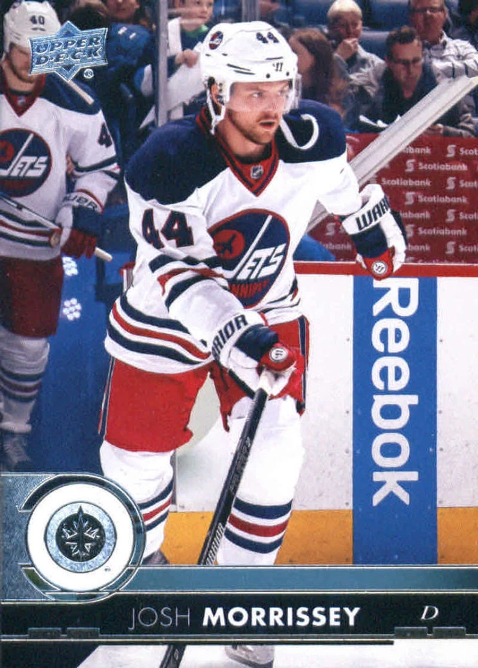 2017-18 Upper Deck Series 1 #196 Josh Morrissey Winnipeg Jets - Image 1 of 1