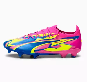 Botines de fútbol PUMA Ultra Ultimate Energy FG/AG para hombre nuevos sin caja rosa luminoso TALLA: 13 - Imagen 1 de 8