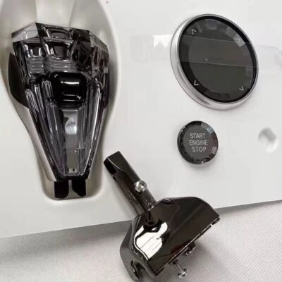 4pcs Crystal Gear Shift Knob Fits For BMW X5 2023 2024 Modify to Classical Model - Image 1 of 4