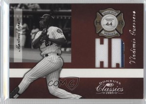 2005 Donruss Classics Home Run Heroes HR Jerseys /44 Vladimir Guerrero HOF