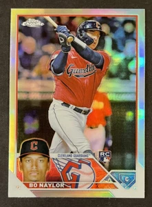 2023 Topps Chrome #54 Bo Naylor Rookie Refractor - Picture 1 of 2
