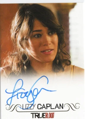 True Blood Premiere 2012 Auto Autograph Card Lizzy Caplan as Amy Burley - Image 1 of 2