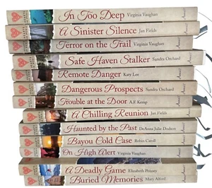 Partial Series Set Annie's Mysteries HEARTS IN PERIL Inspirational Fiction Lot - Picture 1 of 1