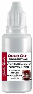 SHEBA NAILS Odor Out Acrylic Liquid Neutralizer 1/2oz Cranberry Jam Scent - Picture 1 of 2