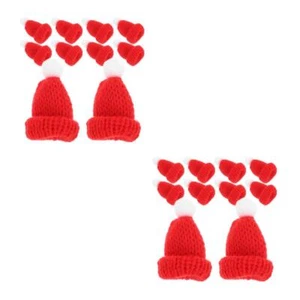 Puppe Weihnachten Hüte Weihnachten Party Favors Santa Hut Form - Bild 1 von 12