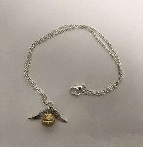 Collana HARRY POTTER, Boccino D’oro Hogwarts Quidditch - Foto 1 di 3