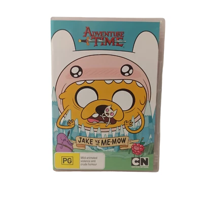 Adventure Time Jake Vs Me-Mow DVD TV Series Animation Fantasy Dog Cat Magic  - Image 1 of 4