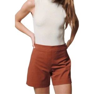 SPANX | Pantalones cortos de sarga On the Go 4” nuevos con etiquetas - Imagen 1 de 5