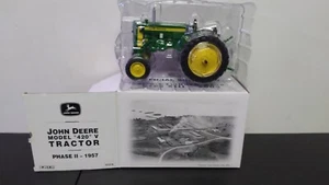 1/16 Ertl Toy John Deere Two Cylinder 2003 Model "420" V Tractor Phase II-1957 - Picture 1 of 4