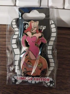 Disney Park Jessica Rabbit Kitty Kat Jack O’Lantern Halloween Pumpkin Pin - Picture 1 of 1