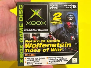 Official Xbox Magazine Demo Disc 18 (May 2003) WOLFENSTEIN TIDES OF WAR ~ TESTED - Picture 1 of 7