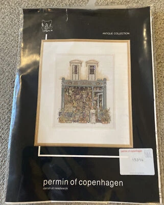 Permit of Copenhagen Counted Cross Stitch Pattern Antique Collection 15314 - Image 1 of 4
