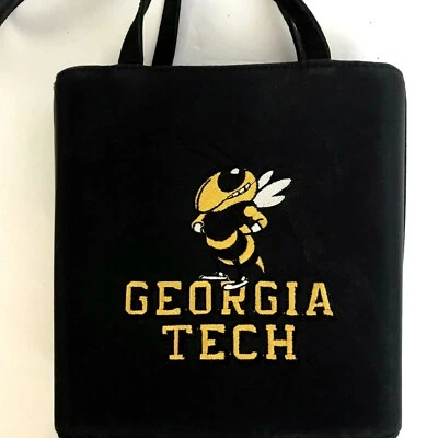 Georgia Tech Handbag SANDOL   Black Gold College Fan Purse Tote Sports Alumni - Image 1 of 4