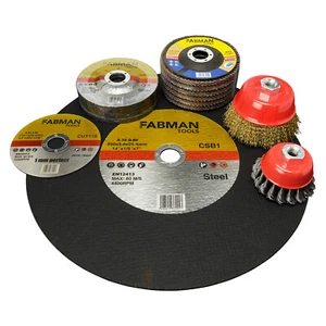 Abrasives - Grinding Cutting Fibre Flap Discs Chop Saw Angle Grinder Welding - Picture 1 of 12