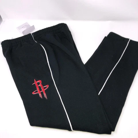 Houston Rockets Warm up Sweatpants Basketball Performance Pants Kids Youth Med Cover