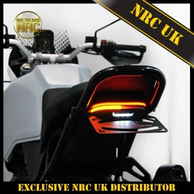 Ducati DesertX NRC Tail tidy / License plate holder + LED turn signals  - Image 1 of 4