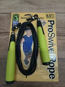 GoFit Adjustable Length Swivel Bearing Jump Rope 9.5 ' - Picture 1 of 7