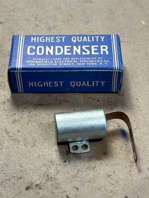 Chrysler Dodge Plymouth DeSoto 1935-1950 condensador NORS Foto 1 de 4