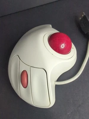 Logitech TrackMan Marble Wheel USB Mouse T-BB13 (804335-0000) Tested & Working! - Image 1 of 4