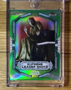 2022 TOPPS STAR WARS FINEST CARD #85 SNOKE /99 Refractor Mint Card! - Picture 1 of 2