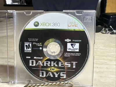 Darkest of Days (Microsoft Xbox 360, 2009) - Disc Only- Tested - Image 1 of 4