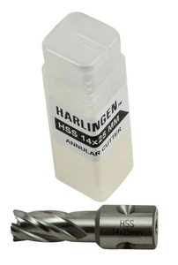 14 x 25mm D.O.C HSS Weldon Shank Annular Cutter - Imagen 1 de 7
