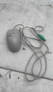 Toshiba M-S42 2-Button Ball Mouse PS/2 Wired Vintage Computer Input Device - Picture 1 of 5