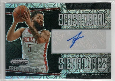 2024-25 Panini Prizm Black Fred VanVleet Sensational Signatures Mojo Auto /25 - Image 1 of 2