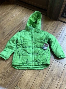 Marvel Avengers Hulk Youth Child Boys Winter Jacket Coat Size 5/6 NWT - Picture 1 of 5