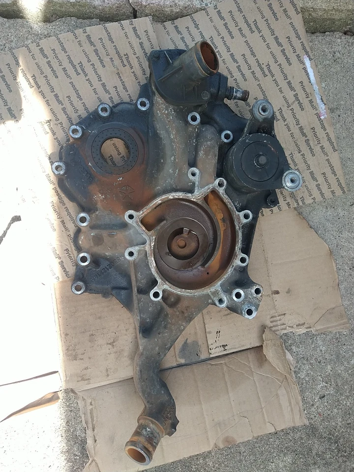 2003 JEEP GRAND CHEROKEE DODGE DURANGO DAKOTA 4.7L Engine Timing Cover Assembly Foto 1 de 4