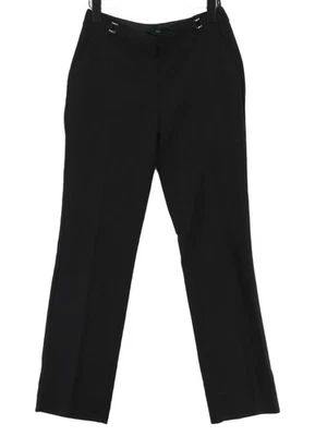 M&Co Women's Suit Trousers UK 8 Black Polyester - Image 1 of 4