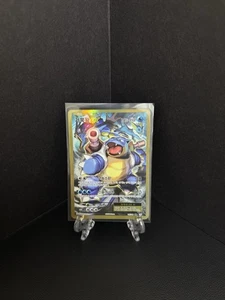 2016 POKEMON XY KOREAN CP6 BASE PACK 20TH ANNIVERSARY FULL ART BLASTOISE EX SR - Picture 1 of 14