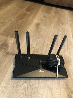 TP-Link AX1800 WiFi 6 Router (Archer AX21) Bundled with Power Adapter TESTED - Image 1 of 4