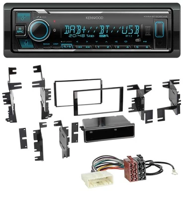 Kenwood Bluetooth MP3 DAB USB Autoradio für Nissan Quest Rogue ab 11 Titan ab 13 - Bild 1 von 4