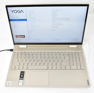 Portátil táctil Lenovo Yoga C740-15IML i7-10510U 1,8 GHz 12 GB 512 GB SSD sin sistema operativo 15,6" Foto 1 de 4