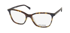 NEW ZADIG & VOLTAIRE VZV270 EYEGLASSES 0778 52-16-140 CAT EYE TORTOISE PLASTIC - Picture 1 of 8