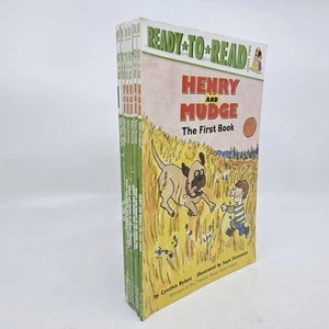 Ready To Read Level 2 Henry & Mudge The First Book Books Lot of 8 Cynthia Rylant - Bild 1 von 11