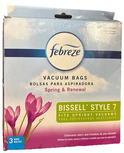 Febreze BISSELL Style 7 Bodenstaubsaugerbeutel 3er Pack Spring & Renewal - Bild 1 von 3