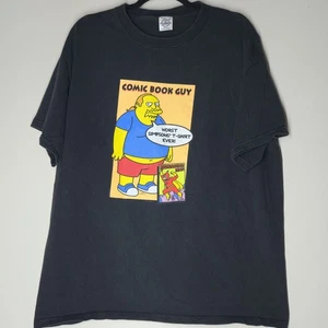T-shirt vintage I Simpson fumetto ragazzo uomo radioattivo taglia XL anni 2000 90 - Foto 1 di 5