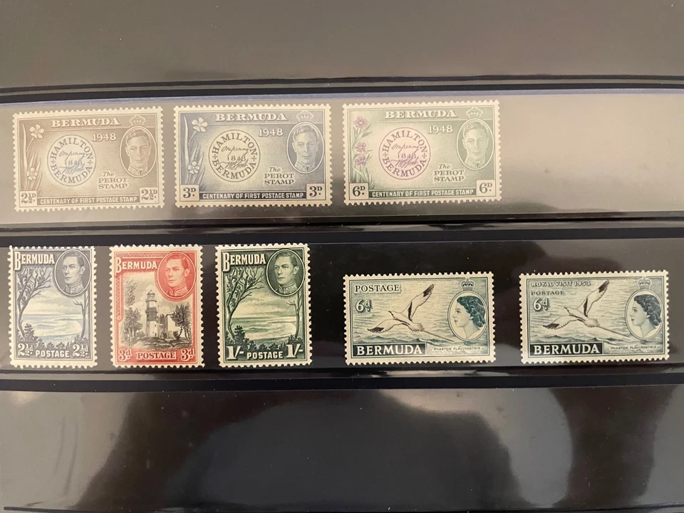Bermuda 1938-53 SC #120/163, MH MINT hinged, 1 complete set CV US $32.50 - Image 1 of 1